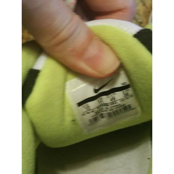 Nike M2K Tekno Running Training  Size 12 Black Neon White C12969-003 - Picture 12 of 12